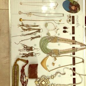 All jewelry for sale together
